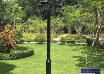 Có nên sử dụng đèn năng lượng mặt trời cho sân vườn