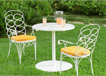 Ưu và nhược điểm khi sử dụng ghế sân vườn bằng sắt