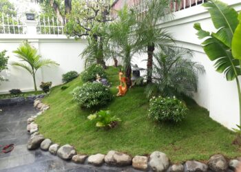 Làm tiểu cảnh sân vườn có đắt không?
