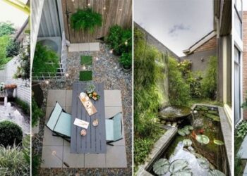 Lợi ích của tiểu cảnh sân vườn nhà ống trong không sống hiện đại