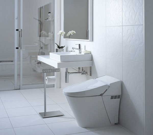 Thiết kế hiện đại giúp việc vệ sinh đơn giản và dễ dàng